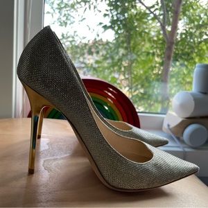 Jimmy Choo Glitter Pumps